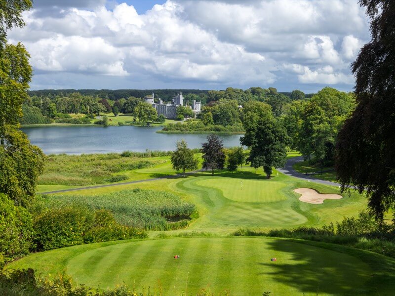 Amazing view from Dromolands Golf Course as part of your golfing trip around Ireland